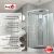 Душевая кабина AvaCan EM2010T 100x100 с прозрачным стеклом