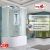 Душевая кабина AvaCan EM5811RLED 110x80 с гидромассажем