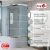 Душевая кабина AvaCan EM5811L 110x80 с верхним душем