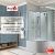 Душевая кабина AvaCan EM5812LNT 120x80 без крыши