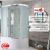 Душевая кабина AvaCan EM5912L 120x90 с верхним душем