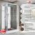 Душевая кабина AvaCan Z1910MT 100x100 с прозрачным стеклом