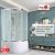 Душевая кабина AvaCan EM5011NEW 110x110 с верхним душем