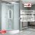 Душевая кабина AvaCan C2010LED 100x100 с гидромассажем