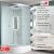 Душевая кабина AvaCan C3090LED 90x90 с гидромассажем