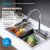Кухонная мойка ABBER Wasser kreis AF2194SP 68x46 стальная, сатин