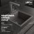 Кухонная мойка ABBER Quarz AQ2901G 46x51 из кварцевого композита