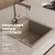 Кухонная мойка ABBER Quarz AQ2901S 46x51 из кварцевого композита, песочный