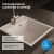 Кухонная мойка ABBER Quarz AQ2901W 46x51 из кварцевого композита
