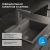 Кухонная мойка ABBER Quarz AQ2902G 60x51 из кварцевого композита