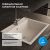 Кухонная мойка ABBER Quarz AQ2902W 60x51 из кварцевого композита