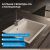 Кухонная мойка ABBER Quarz AQ2902W 60x51 из кварцевого композита