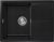 Кухонная мойка Dr. Gans Оливия 25.150.B0620.411 62x48 из искусственного камня, графит