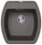 Кухонная мойка Florentina Нире 20.190.B0480.307 48x51 из кварцевого композита, серый шёлк