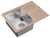 Кухонная мойка Florentina Комби 21.390.B0650.107 65x48 из кварцевого композита и нержавеющей стали, песочный