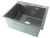 Кухонная мойка Fmark FSC5050L 50x50 стальная, сатин