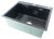 Кухонная мойка Fmark FSC5545Q 55x45 стальная, графит