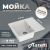 Кухонная мойка Maretti Китчен 575 KT575-WH 58x50 из искусственного камня