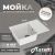 Кухонная мойка Maretti Китчен 600 KT600-WH 60x42 из искусственного камня