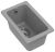 Кухонная мойка Rivelato BK-25 grigio metallizzato 31x46 из кварцевого композита, серый металлик
