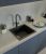 Кухонная мойка Rivelato BK-45 antracite 49x46 из кварцевого композита, антрацит