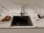 Кухонная мойка Rivelato BK-45 nero 49x46 из кварцевого композита