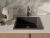 Кухонная мойка Rivelato BK-50 antracite 56x43 из кварцевого композита, антрацит