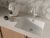 Кухонная мойка Rivelato BK-50 brina 56x43 из кварцевого композита, иней