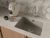 Кухонная мойка Rivelato BK-50 topazio 56x43 из кварцевого композита, топаз