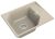 Кухонная мойка Rivelato LS-65 beige scuro 65x50 из кварцевого композита, темно-бежевый
