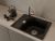 Кухонная мойка Rivelato LS-65 nero 65x50 из кварцевого композита