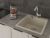 Кухонная мойка Rivelato RM-50 beige scuro 50x51 из кварцевого композита, темно-бежевый