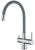 Смеситель для кухни GAPPO G4398-30 с подключением фильтра и гибким изливом