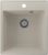 Кухонная мойка Ulgran Quartz forte Forte 425-02 43x49 из кварцевого композита