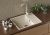 Кухонная мойка Ulgran Quartz prima Prima 605-02 61x49 из кварцевого композита