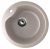 Кухонная мойка Ulgran U-102 U-102-302 48x48 из искусственного камня, песочный