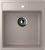 Кухонная мойка Ulgran U-406 U-406-302 45x50 из искусственного камня, песочный