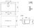 Кухонная мойка Ulgran U-600 U-600-342 76x51 из искусственного камня