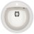 Кухонная мойка Ulgran U-603 U-603-341 52x52 из искусственного камня