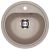 Кухонная мойка Ulgran U-700 U-700-302 44x44 из искусственного камня, песочный