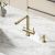 Смеситель для кухни SANCOS Foster SC4014BG, брашированное золото