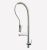 Смеситель для кухни Webert Kitchen springy SN921402015 с подключением фильтра и гибким изливом