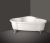 Акриловая ванна BelBagno BB07 150x150, белая