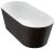 Акриловая ванна BelBagno BB71-1800-NERO-W0 180x80, черная