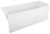 Акриловая ванна BelBagno BB712-1500-730-L 150x73, белая