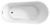 Акриловая ванна BelBagno BB704-1700-800-K 170x80, белая