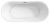 Акриловая ванна BelBagno Uno BB701-1700-800-K 170x80, белая