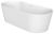 Акриловая ванна BelBagno BB416-2000-850 200x85, белая