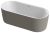 Акриловая ванна Cezares Metauro METAURO-INT-Central-180-80-60-G-W-MATT 180x80, серая матовая