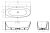 Схема ванны Cezares CZR-STYLUS-CORNER-180-80-59-L